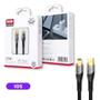 Imagem de Cabo transparente led xo nylon 1m tipo-c/lightning pd 27w