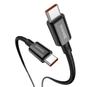Imagem de Cabo Turbo 100W USB-C P/ USB-C Superior Series 2 Metros Preto Baseus