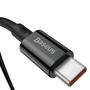 Imagem de Cabo Turbo 100W USB-C P/ USB-C Superior Series 2 Metros Preto Baseus