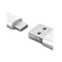 Imagem de Cabo Turbo Micro usb v8 Dados e carregador 1 Metro android Branco