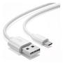 Imagem de Cabo Turbo Micro usb v8 Dados e carregador 1 Metro android Branco