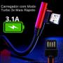 Imagem de Cabo Turbo Micro-usb Varias Cor Tipo Android Dados Rápido