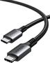 Imagem de Cabo UGREEN USB-C para USB-C PD 60W 20V/3A ( 2 Metros ) carregamento rápido nylon trançado Tipo-C