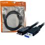 Imagem de CABO USB 2.0 AM x MINI USB 1,8m PC-USB1803 PLUS CABLE