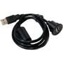 Imagem de Cabo Usb 2.0 Extensão Macho Femea Para Central Multimídia 1