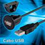 Imagem de Cabo Usb 2.0 Extensão Macho Femea Para Central Multimídia 1