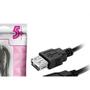 Imagem de Cabo Usb 2.0 Macho+Femea 1.80M Preto