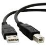 Imagem de Cabo Usb 2.0 - Usb A Macho + Usb B Macho 2.0 - 2m - Preto
