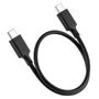 Imagem de Cabo USB 2.0 usb-c para usb-c 30 Cm 0.3M pack c/ 2 Unidades