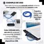 Imagem de Cabo Usb 3.0 Macho x Macho Nas Duas Pontas Extensor 1 metro Notebook PC Impressora HD Externo