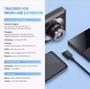 Imagem de Cabo usb 3.1 tipo c m x cabo usb micro b m 1m pr p/ hd ext - tebera