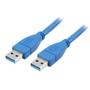 Imagem de Cabo Usb 3.1 - Usb A Macho + Usb A Macho 3.1 - 3 Metros Azul