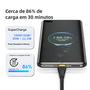 Imagem de Cabo USB 3 em 1 com Carregamento Rápido 100W (6A) - Compatível com Huawei, Honor, iPhone 14 e Samsung