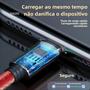 Imagem de Cabo USB 3 em 1 com Carregamento Rápido - Tipo C, Micro USB e IOS - Trançado de Nylon
