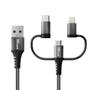 Imagem de Cabo USB 3 em 1 Extra Forte Keyla - Trust T23572