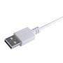 Imagem de Cabo usb a 2.0 para usb tipo c 50cm branco - puacb-05