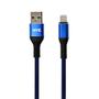 Imagem de Cabo USB-A A Lightning Hye HYE25BL - Azul 1.2 Metros