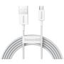 Imagem de Cabo USB-A A Micro USB Baseus CAMYS-A02 Superior 2A - White 2 Metros