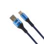 Imagem de Cabo USB-A A USB-C Hye HYE25BC - Azul 1.2 Metros