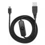 Imagem de Cabo USB A-Macho Para Micro USB Robótica Com Botão ON/OFF 1,20mts 0185110