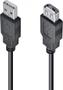 Imagem de Cabo usb a macho x usb a femea 2.0 - 5m extensor - uamaf-5