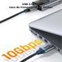 Imagem de Cabo USB A Para USB C 3.1 10Gbps Turbo Pd 60W 1m CableTime