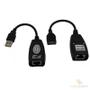 Imagem de Cabo Usb Adptador Extensor Rj45 Via Cabo De Rede