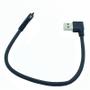 Imagem de Cabo USB-C 3.1 para USB-A Virado a Esquerda ou Direita 25cm