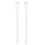 Imagem de Cabo Usb-c 60w Turbo 1m Compatível com iPhone 15 16 Macbook