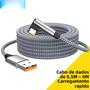 Imagem de Cabo USB-C de Carga Rápida (6A) - 3m e 5m - Compatível com Samsung, Huawei, Xiaomi, Oppo, OnePlus e VR