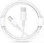 Imagem de Cabo Usb-c Lightning Turbo 1m Compatível com iPhone 14 13 12 11 XR X 8