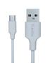 Imagem de Cabo Usb C Longo 2 Metros Branco Reforçado Kingo (android)