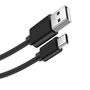 Imagem de Cabo USB-C Original ZTD Compatível P/ Moto Edge (2022) Edge 30 Carga Rápida 3.0 Preto USBC1MP