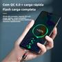 Imagem de Cabo USB-C para Carregamento Rápido de 100W - Compatível com MacBook Pro, Samsung e Xiaomi