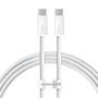 Imagem de Cabo USB-C para Carregamento Rápido de 100W - iPhone 16/15, Macbook, iPad, Samsung e Xiaomi