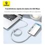 Imagem de Cabo USB-C para Carregamento Rápido de 100W - iPhone 16/15, Macbook, iPad, Samsung e Xiaomi