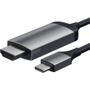 Imagem de Cabo USB-C para HDMI Satechi Stchdmim 4K - Cinza Espacial 1.8 Metros