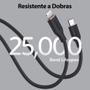 Imagem de Cabo USB-C para Lightning PowerLine III Flow de 0,9 metro para iPhone, iPad e AirPods MFI - Anker
