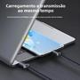 Imagem de Cabo USB-C para Tipo-C 120W - Carregamento Super Rápido para iPhone 15 Pro Max e Samsung S24