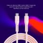 Imagem de Cabo usb-c para usb-c 2.0 em silicone 1,5m geonav 