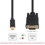 Imagem de Cabo USB-C para VGA Duttek (1,8m) - Para Monitor, Desktop e Projetor