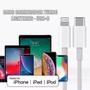 Imagem de Cabo Usb C Turbo Para iPhone iPad Tipo C X Lightning 1 Metro