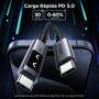 Imagem de Cabo Usb-C Usb C Pd 100W Carregamento Rápido Pps Display