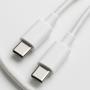 Imagem de Cabo USB-C x USB-C Nylon Reforçado Carregamento Rápido e Transferência de Dados