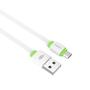 Imagem de Cabo USB C3Tech CB-100WH Micro USB 2A 1 metro Branco