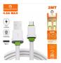 Imagem de Cabo usb carga & dados h136-3 4.8a max tipo c 2m