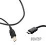 Imagem de Cabo USB carregador celular turbo USB tipo C 1 mt blindado Comesp