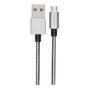 Imagem de Cabo Usb Carregador Dados Metalico Resistente Android V8 Nf