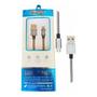Imagem de Cabo Usb Carregador Dados Metalico Resistente Android V8 Nf