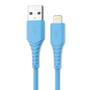 Imagem de Cabo USB Colors Apple Emborrachado 1,2m Azul L812T - ELG